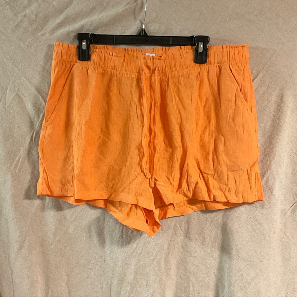 Primark High Waist Orange Women's Shorts